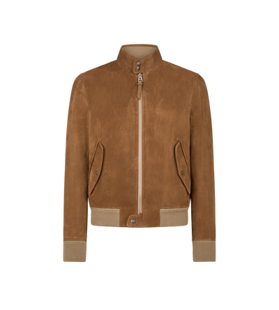 SUEDE HARRINGTON image number 0