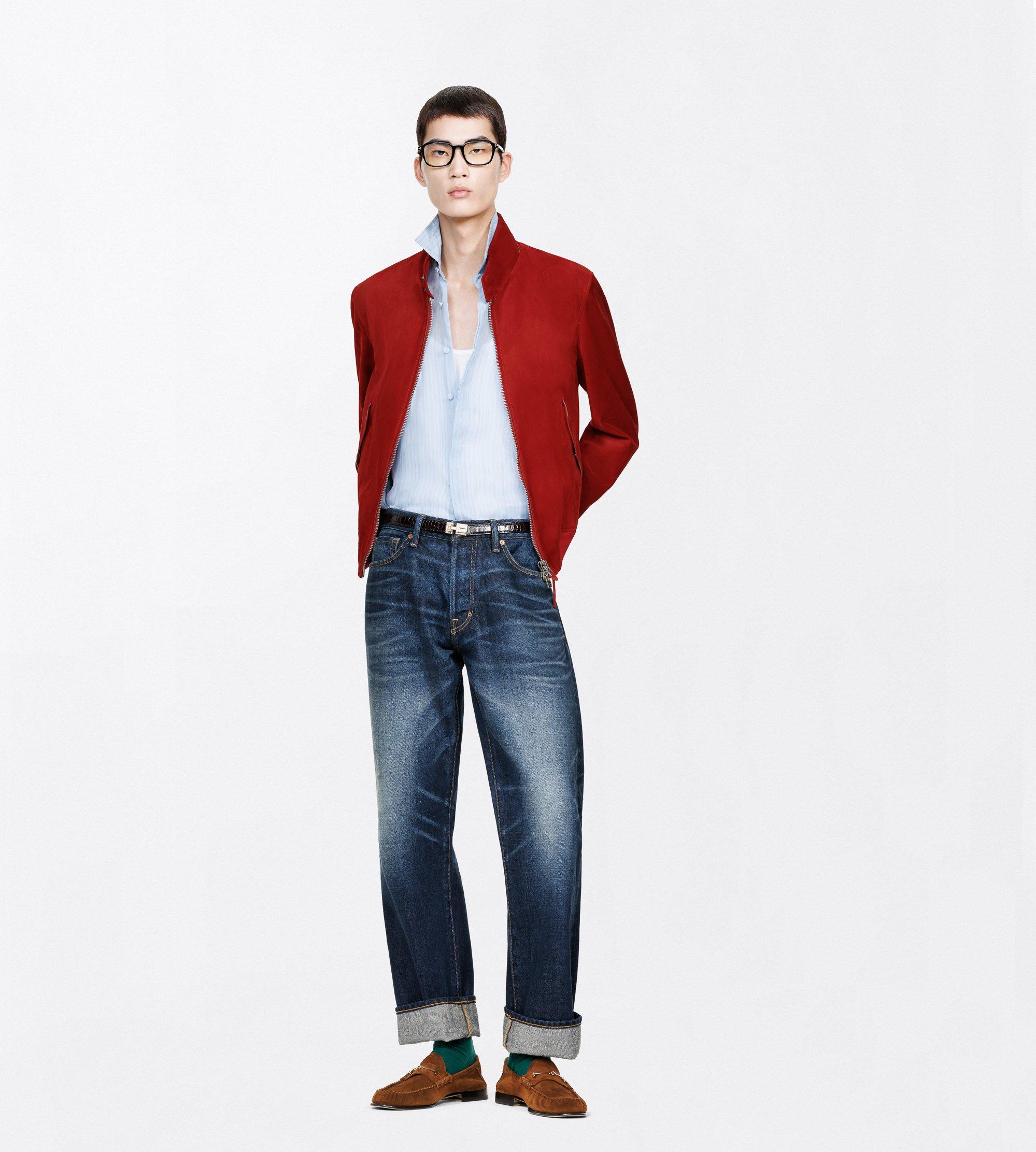 CASHMERE SUEDE HARRINGTON