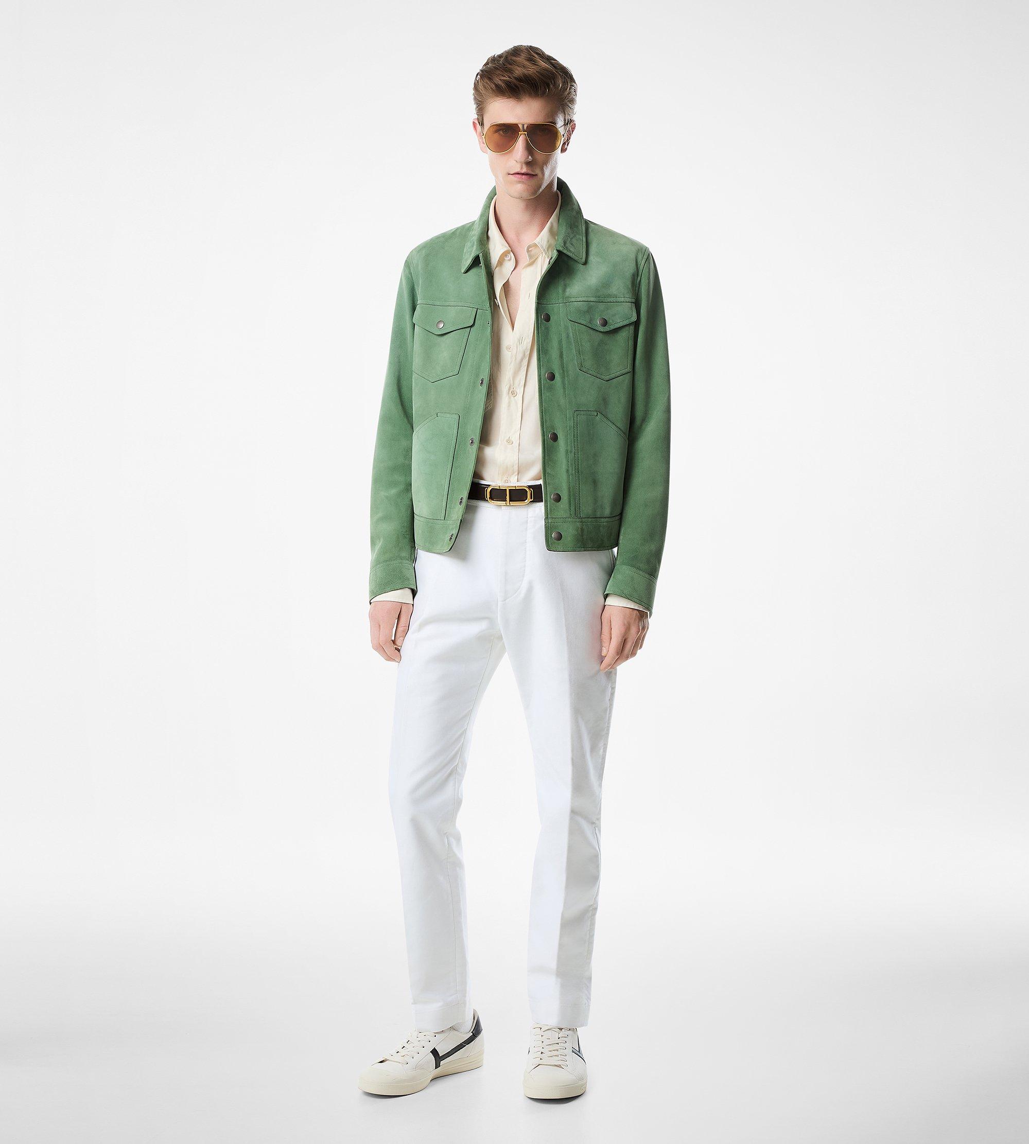 BUTTERY SUEDE WESTERN JACKET | Tom Ford Fashion