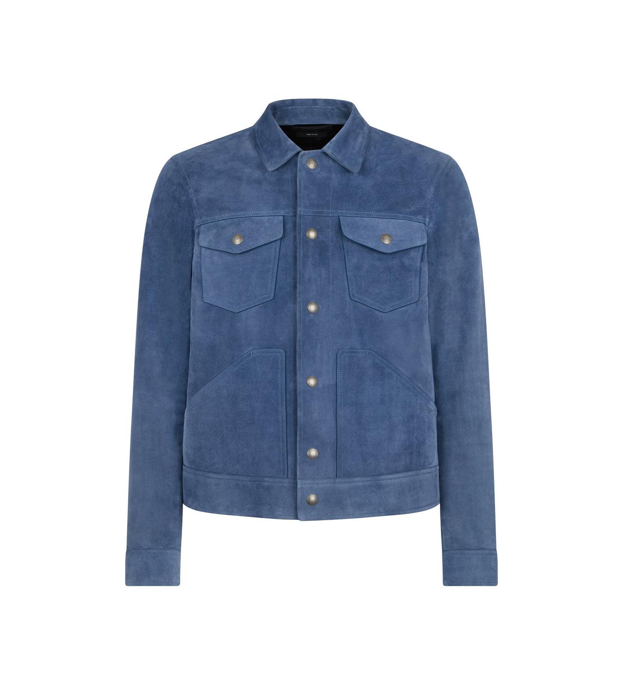 SUEDE WESTERN BLOUSON image number 0