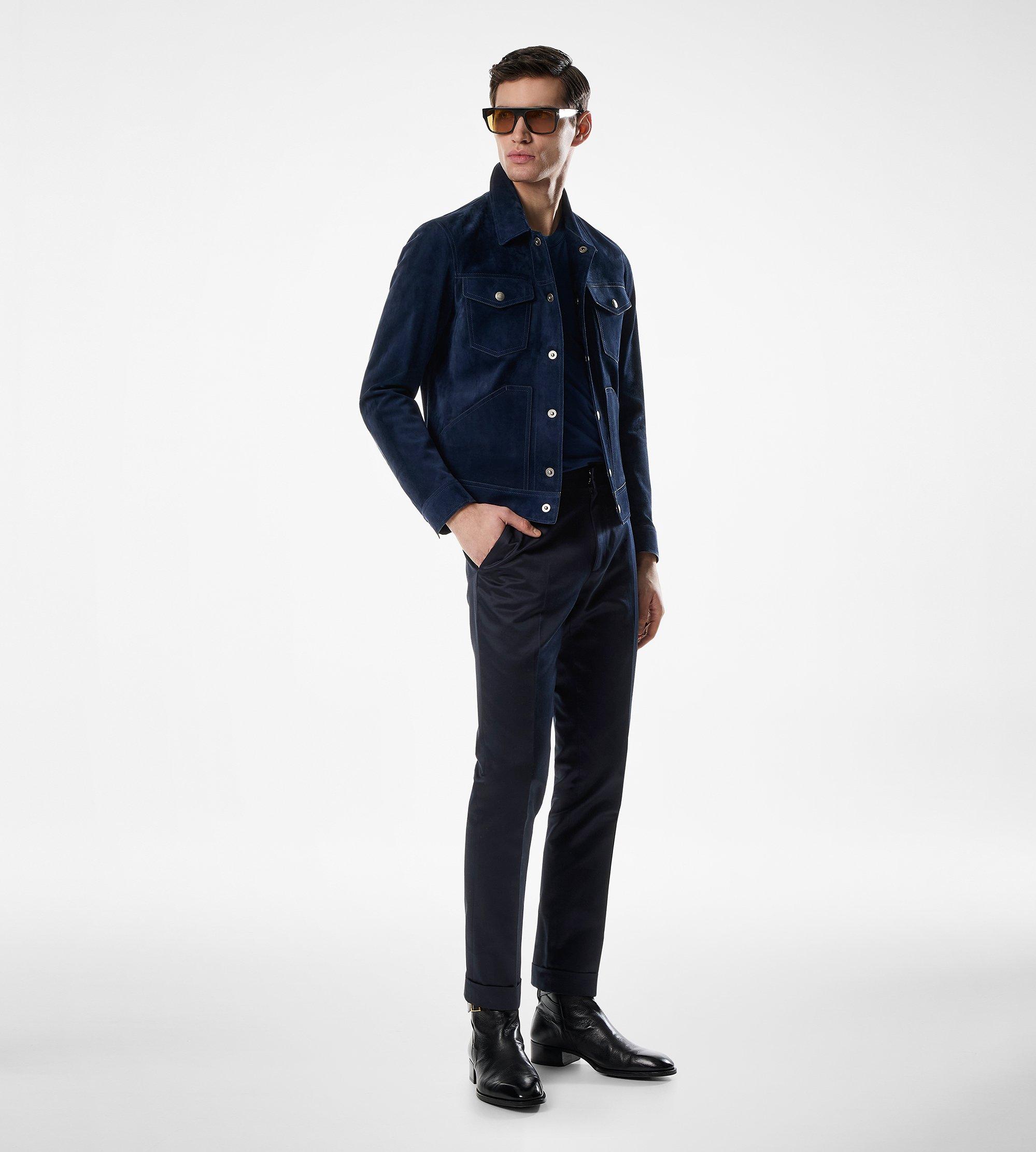 CASHMERE SUEDE WESTERN JACKET