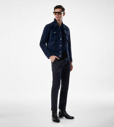 CASHMERE SUEDE WESTERN JACKET image number 1