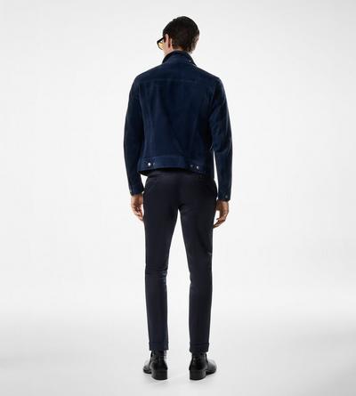 CASHMERE SUEDE WESTERN JACKET image number 2