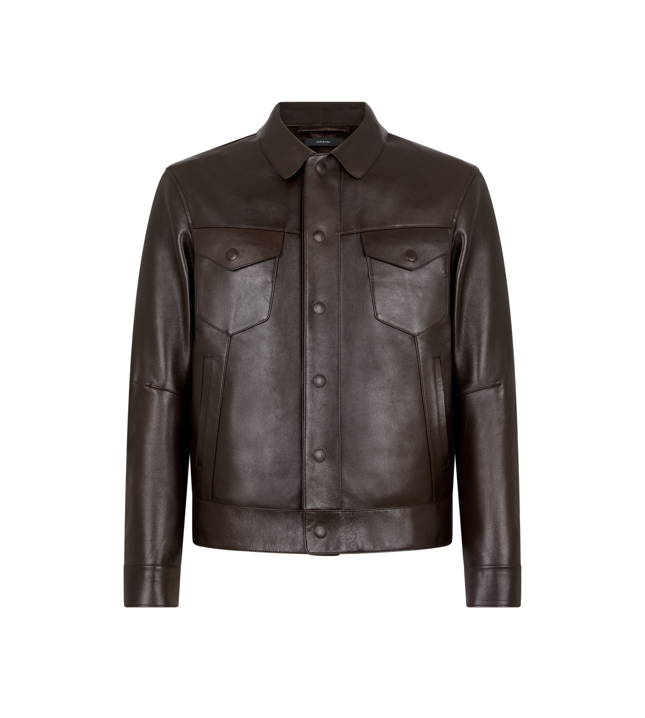 BUFFALO GRAIN LEATHER WESTERN JACKET image number 0
