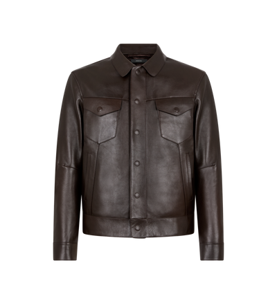 BUFFALO GRAIN LEATHER WESTERN JACKET image number 0