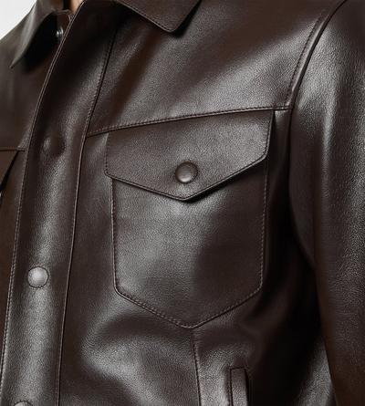BUFFALO GRAIN LEATHER WESTERN JACKET image number 1