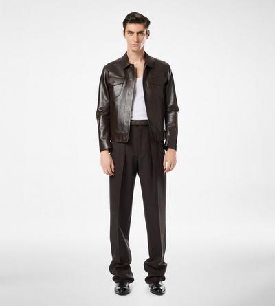 BUFFALO GRAIN LEATHER WESTERN JACKET image number 2