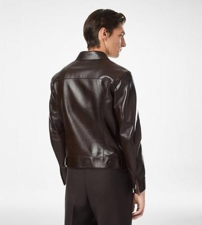 BUFFALO GRAIN LEATHER WESTERN JACKET image number 4