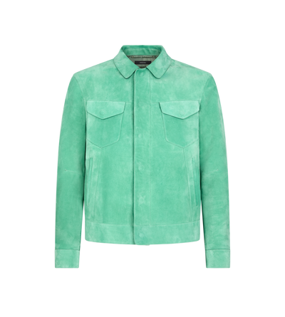 CASHMERE SUEDE WESTERN JACKET image number 0