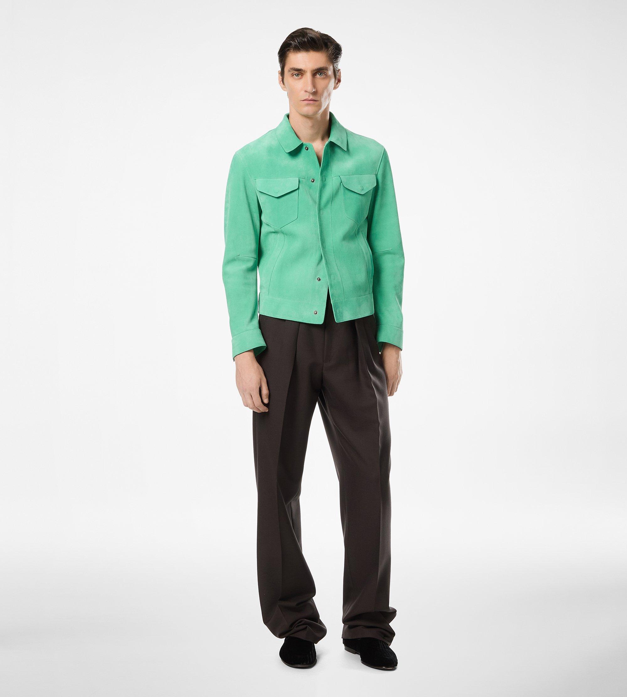 CASHMERE SUEDE WESTERN JACKET