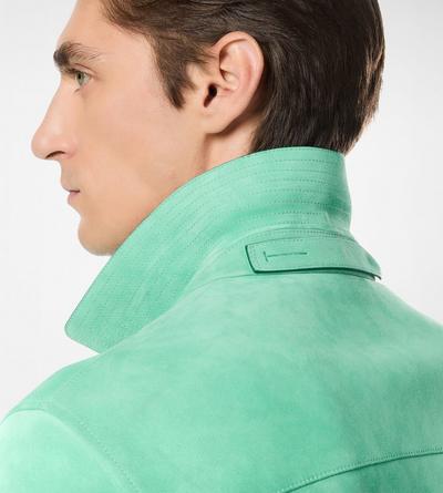 CASHMERE SUEDE WESTERN JACKET image number 1