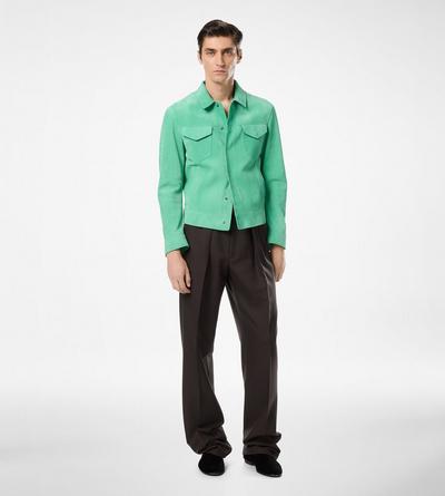 CASHMERE SUEDE WESTERN JACKET image number 2