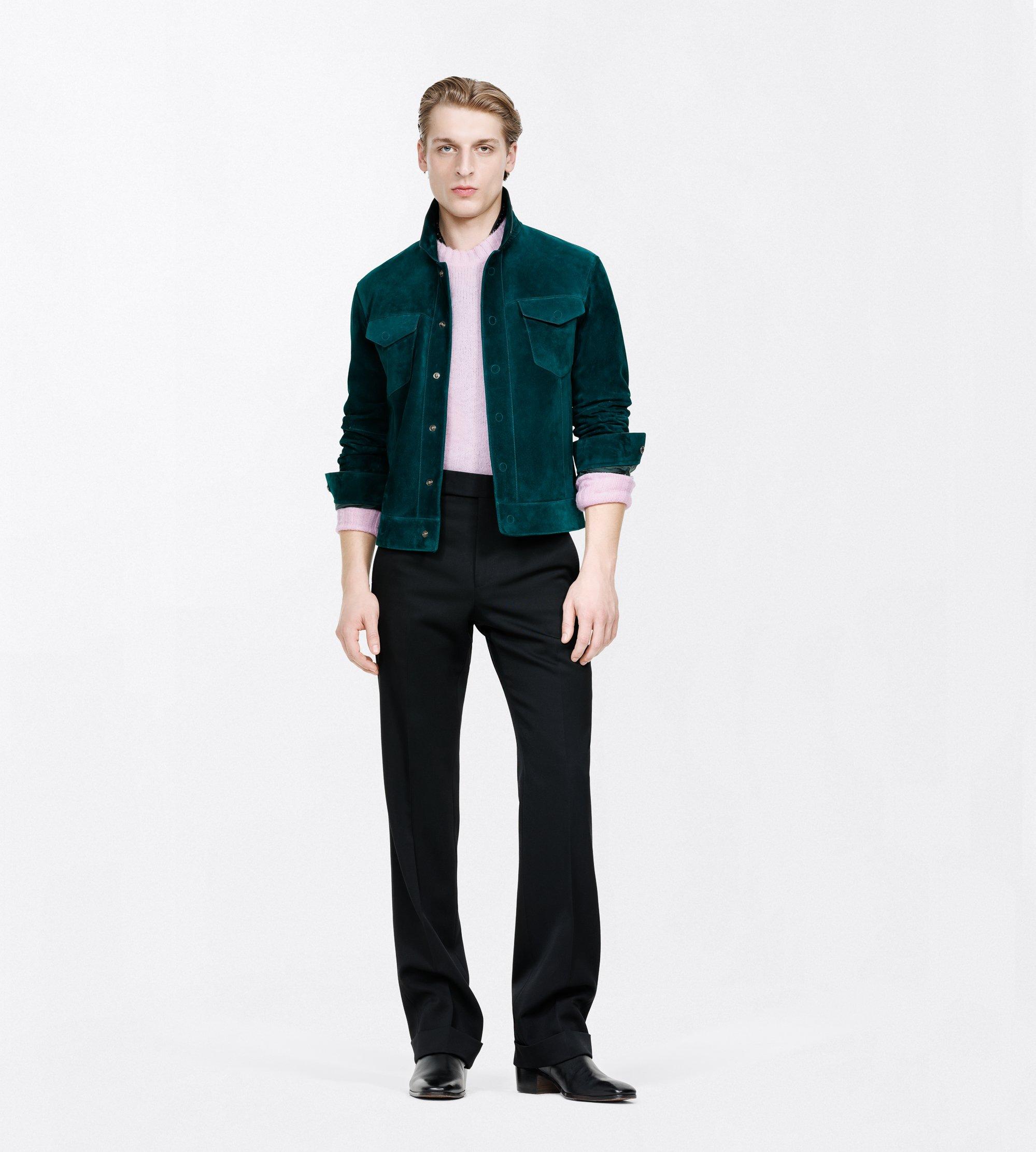 CASHMERE SUEDE WESTERN JACKET&nbsp;