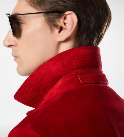 CASHMERE SUEDE WESTERN JACKET image number 1