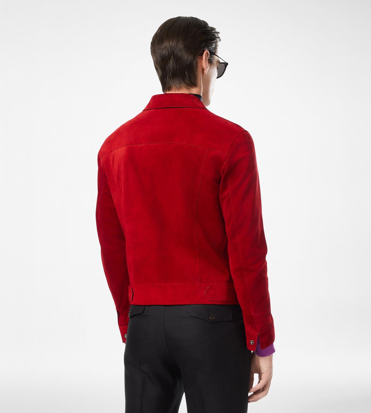 CASHMERE SUEDE WESTERN JACKET image number 4