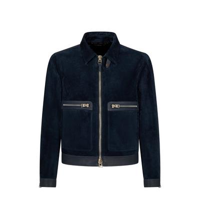 CASHMERE SUEDE BLOUSON image number 0