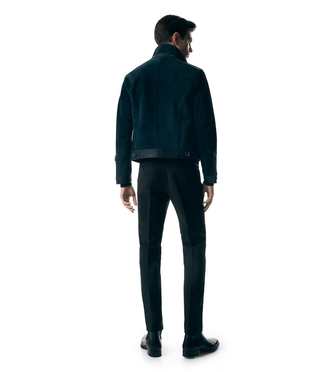 CASHMERE SUEDE BLOUSON