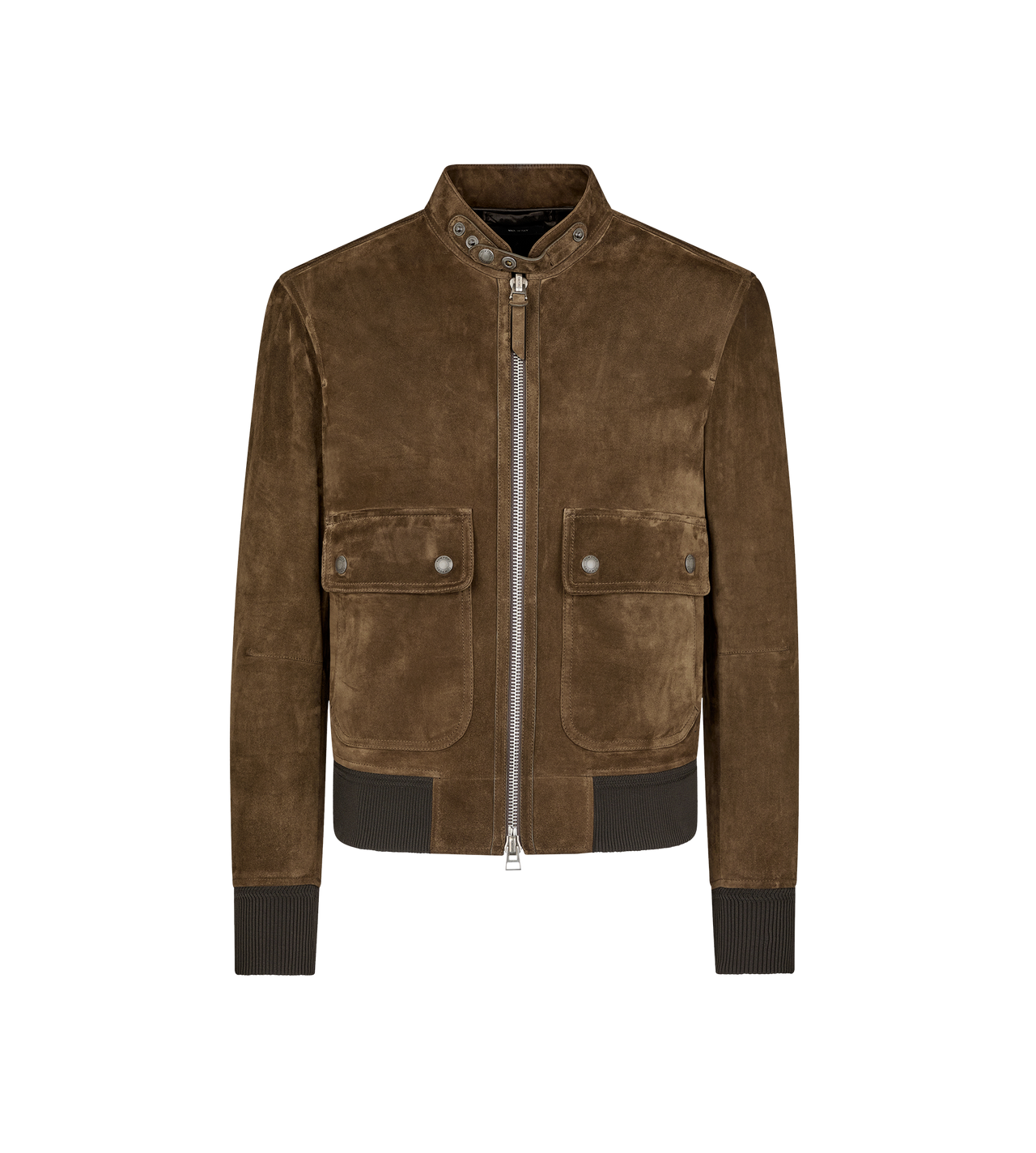 SOFT SUEDE PILOT BOMBER image number 0