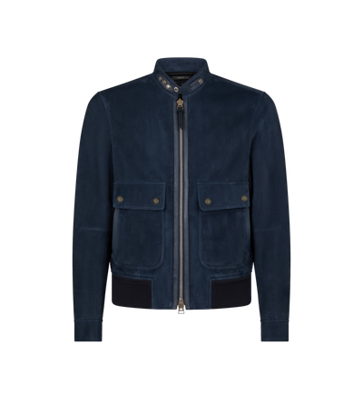 LIGHT SUEDE PILOT BLOUSON