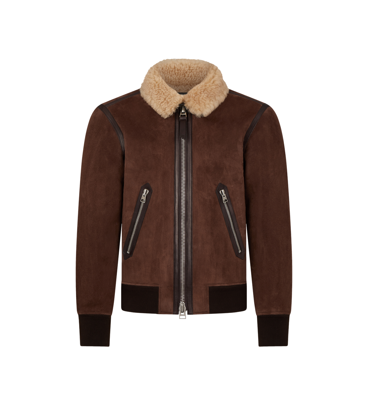 LIGHT SHEARLING FLIGHT BLOUSON image number 0