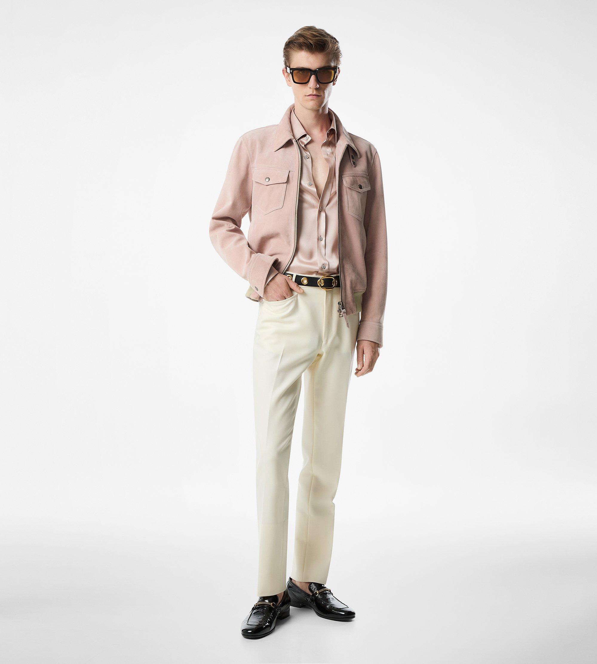 CASHMERE SUEDE BLOUSON