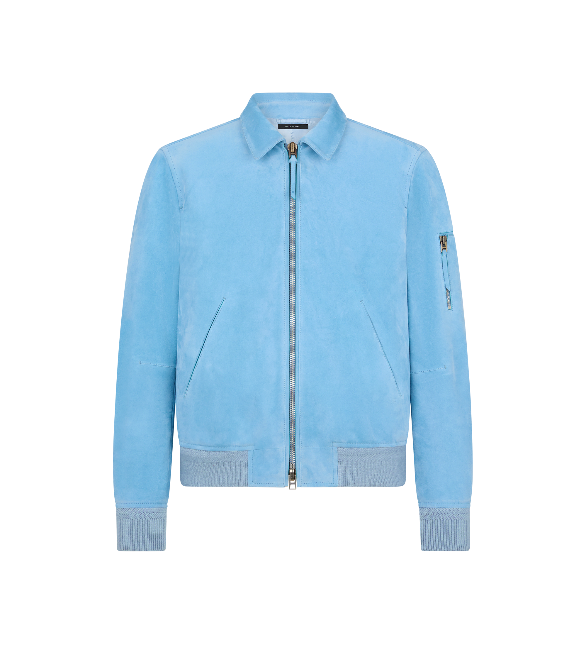 CASHMERE SUEDE COLLAR BLOUSON | TOM FORD Fashion