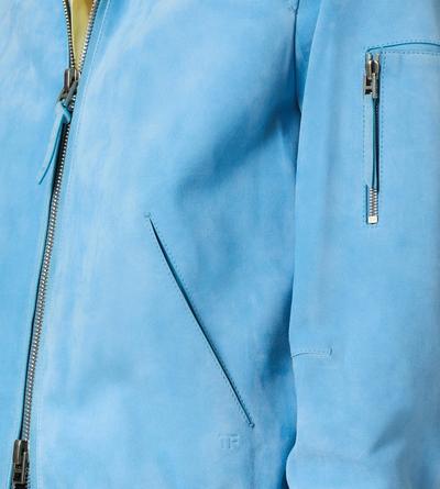 CASHMERE SUEDE COLLAR BLOUSON image number 1