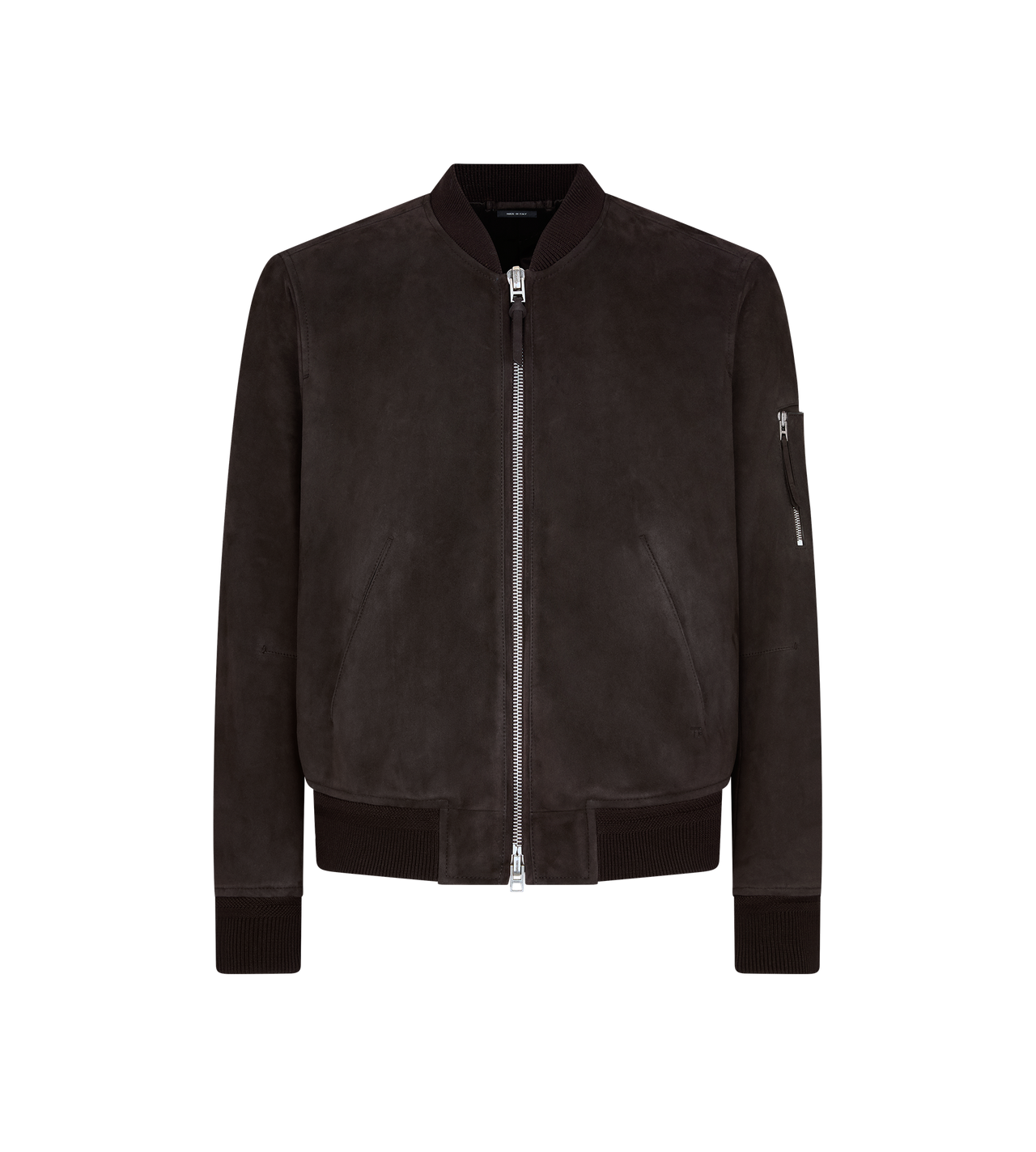 LIGHT SUEDE BOMBER image number 0