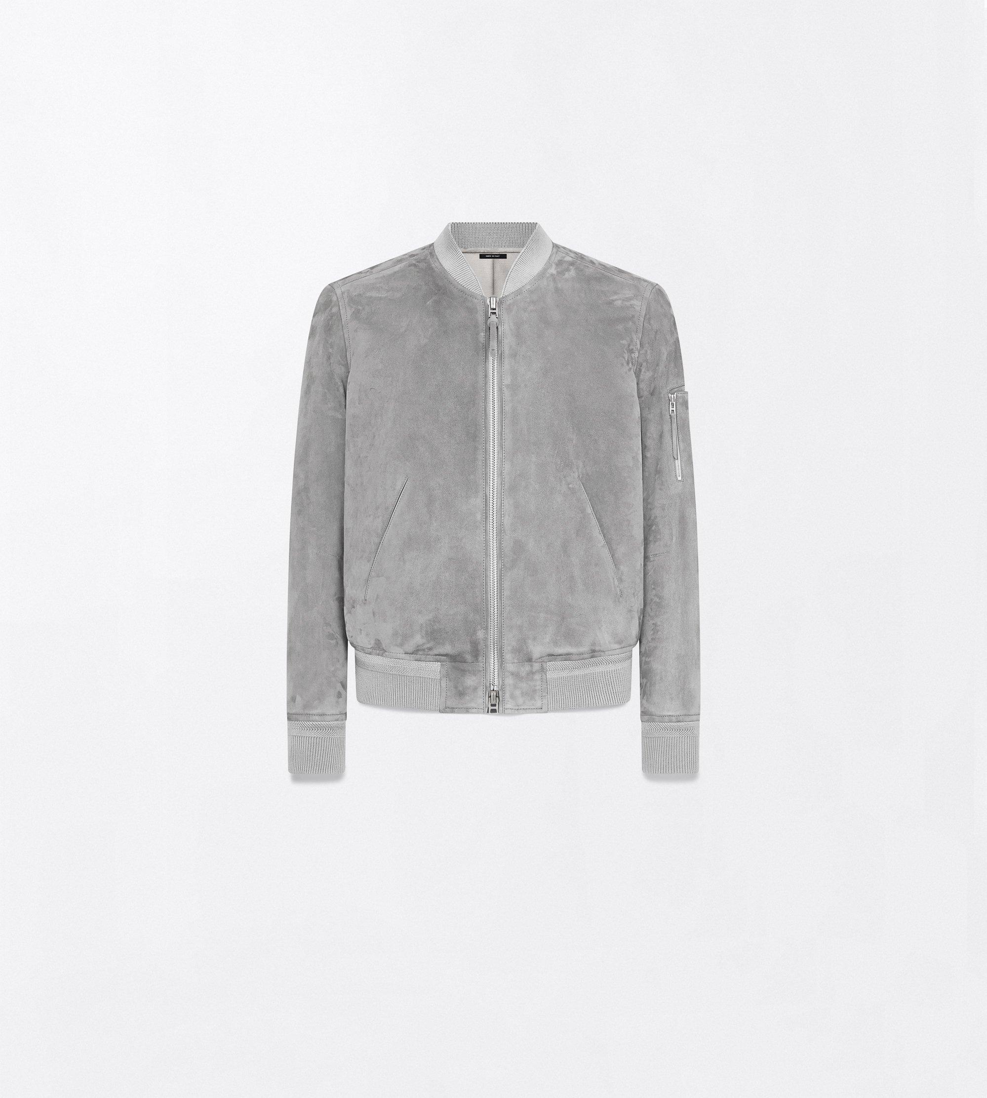 FINE SUEDE BOMBER