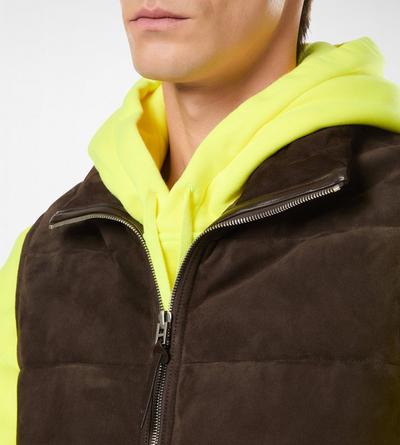 SUEDE LIGHT-FILL GILET image number 1