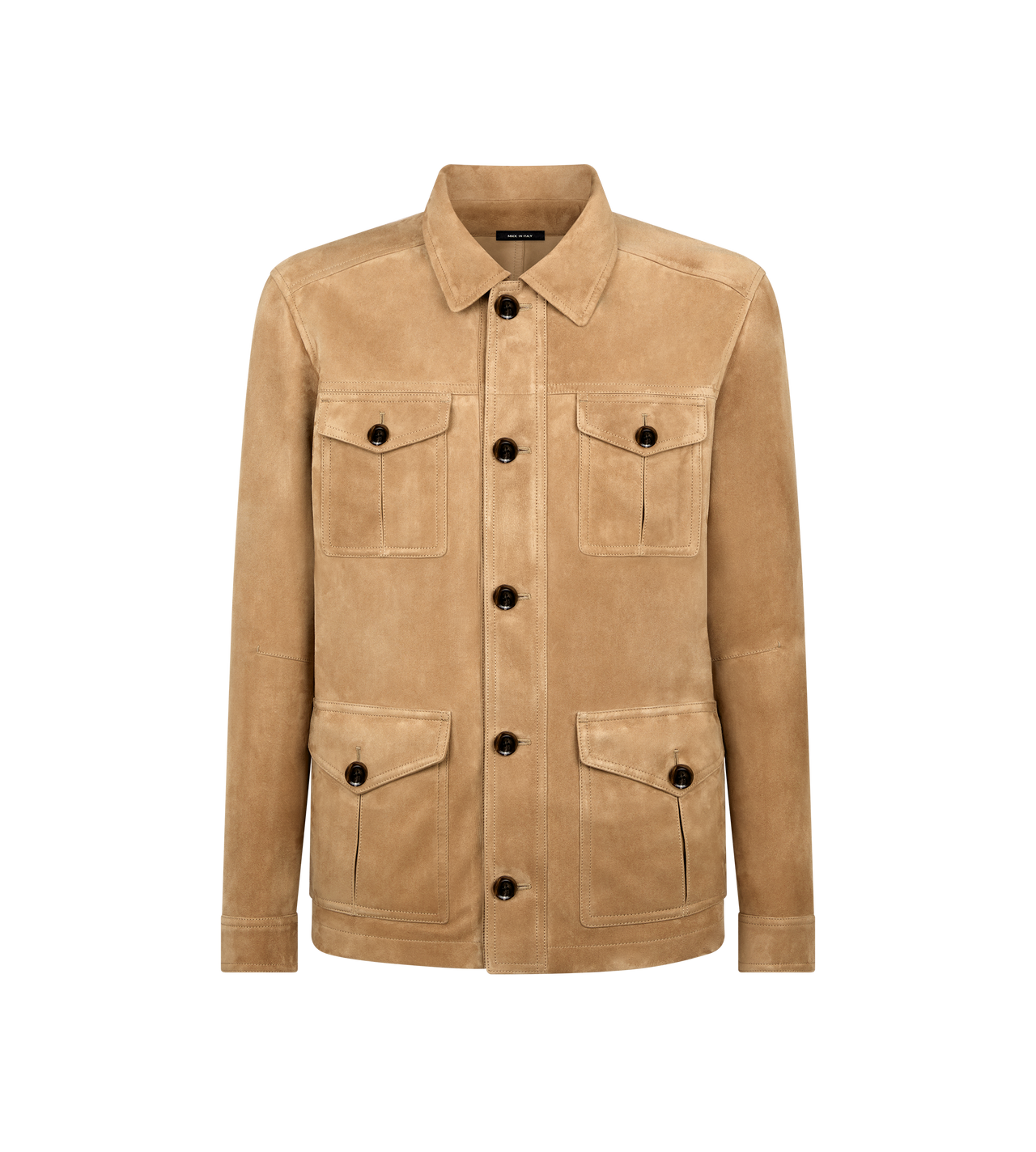 SUEDE FOUR POCKET JACKET image number 0