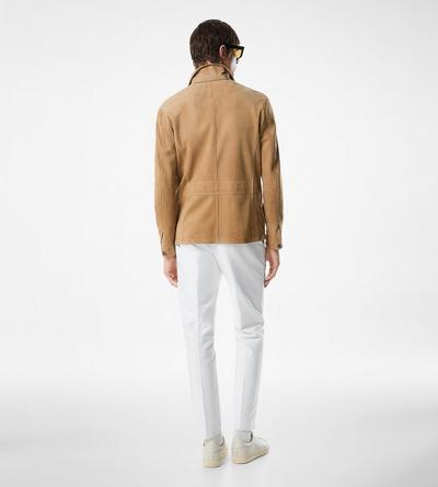 SUEDE FOUR POCKET JACKET image number 2