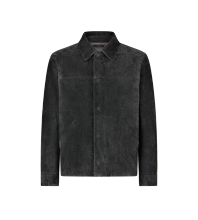 BRUSHED SUEDE WORKWEAR JACKET image number 0
