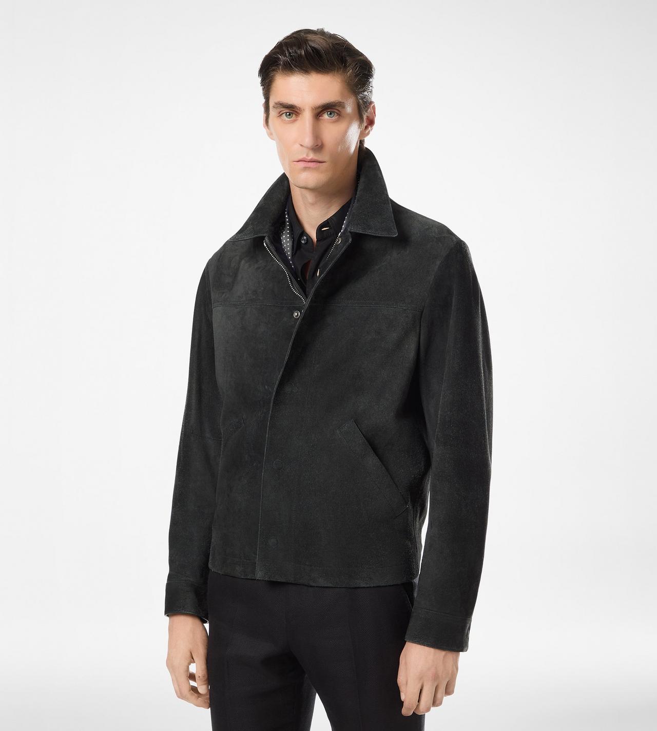 BRUSHED SUEDE WORKWEAR JACKET image number 3