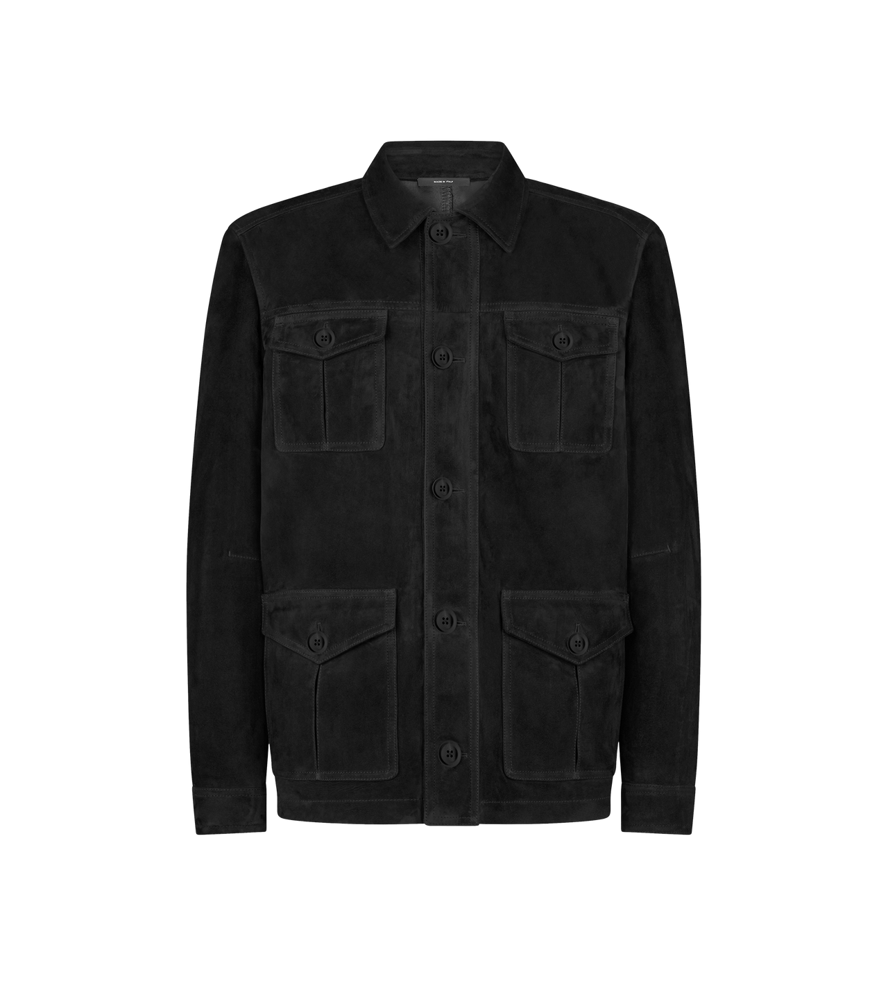 SUEDE FOUR POCKET JACKET image number 0