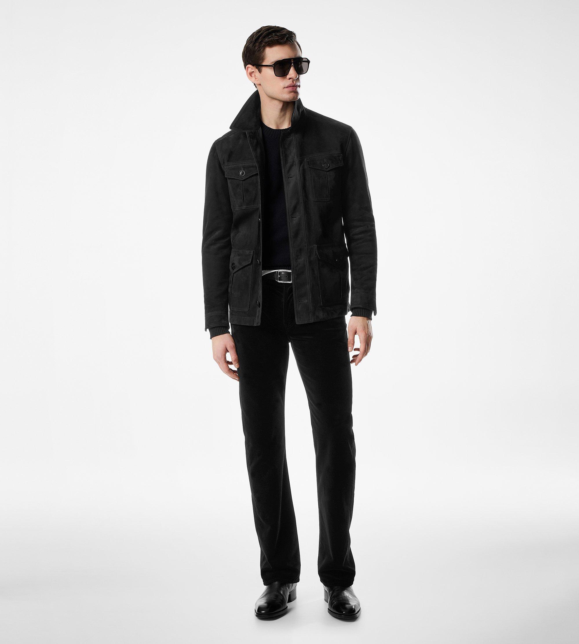 SUEDE FOUR POCKET JACKET