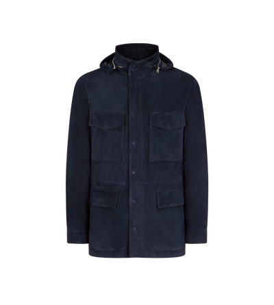 LIGHT SUEDE FIELD JACKET image number 0