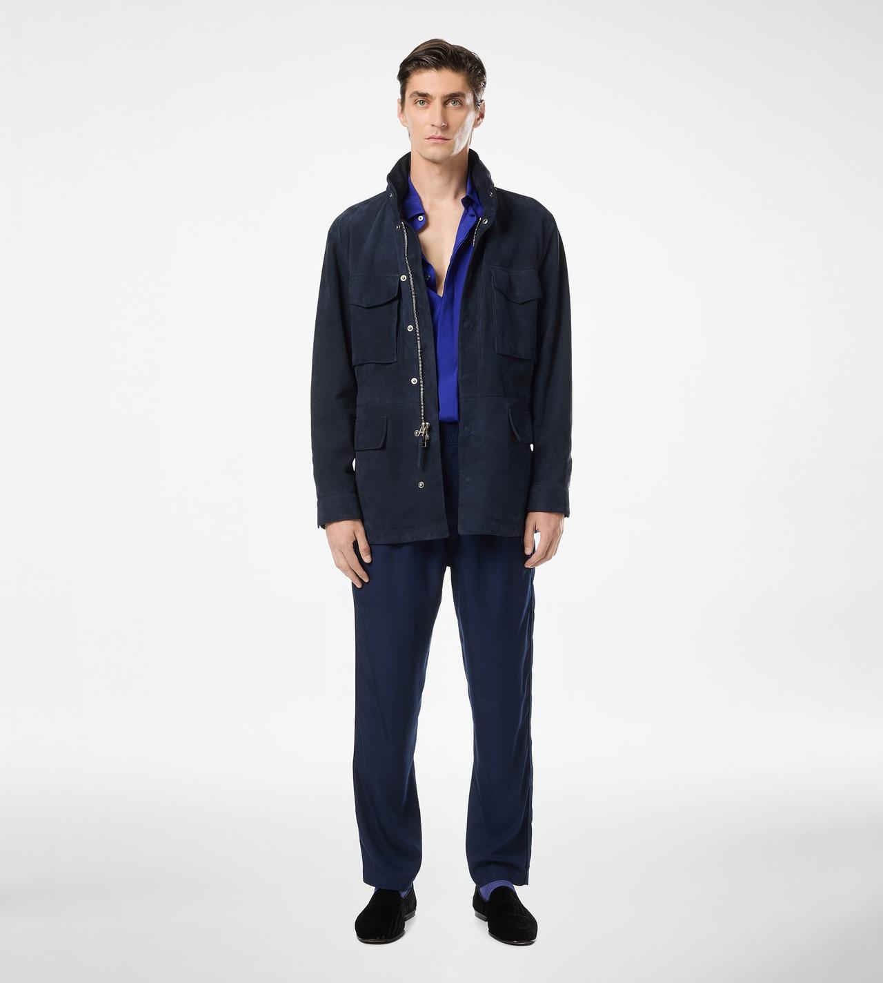 LIGHT SUEDE FIELD JACKET image number 1