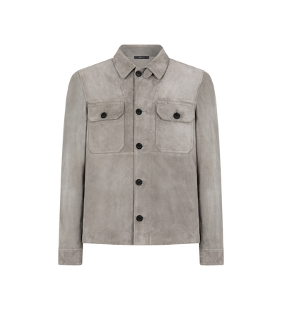 LIGHT SUEDE OUTERSHIRT image number 0