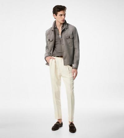LIGHT SUEDE OUTERSHIRT image number 1