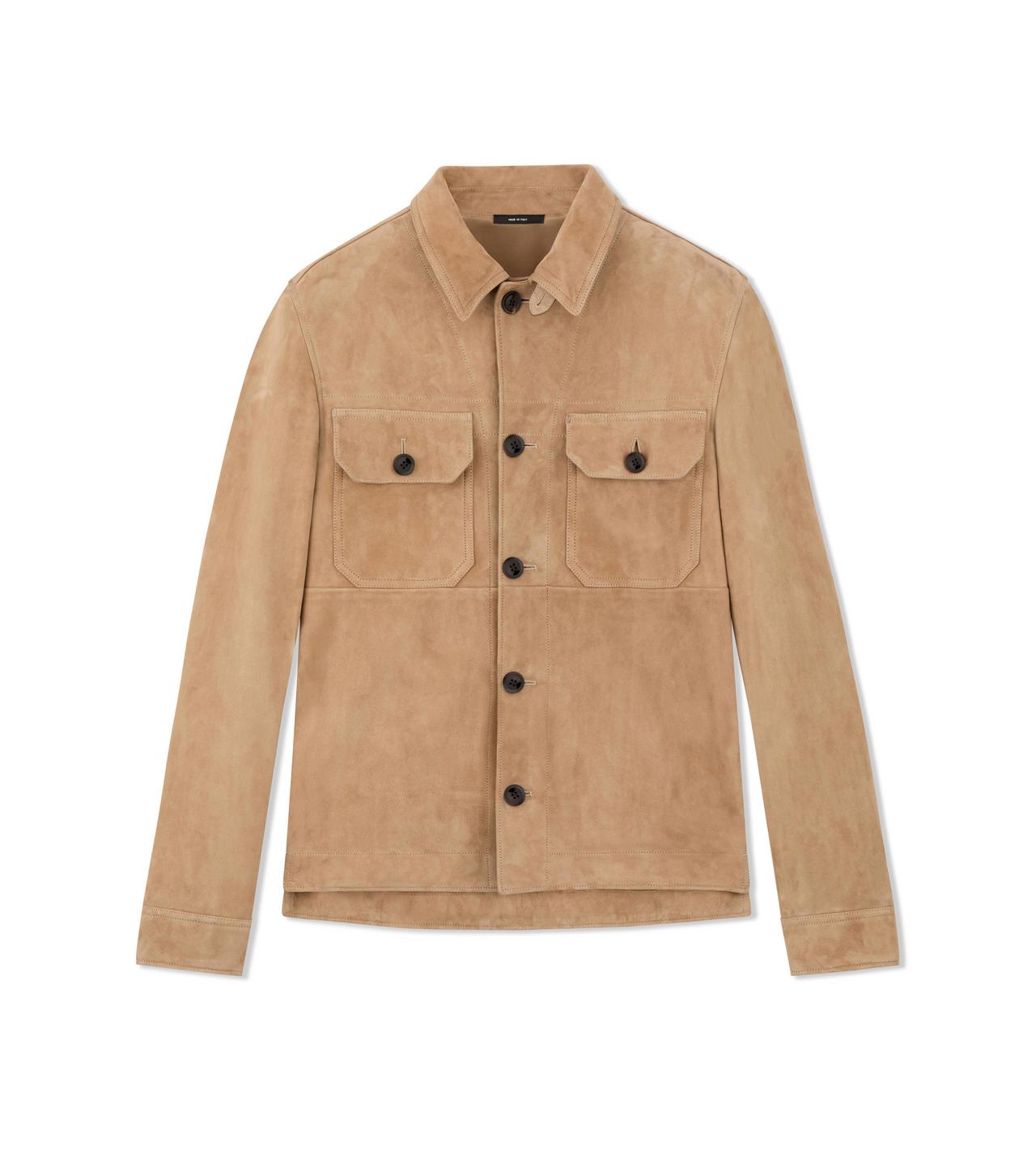 LIGHT SUEDE OUTERSHIRT