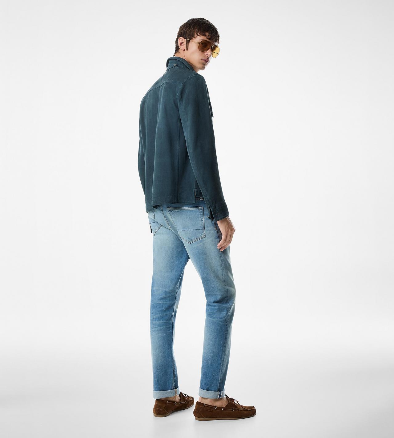 SUEDE LIGHTWEIGHT OUTERSHIRT image number 2