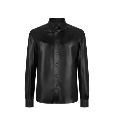 SOFT NAPPA PLONGE SHIRT image number 0