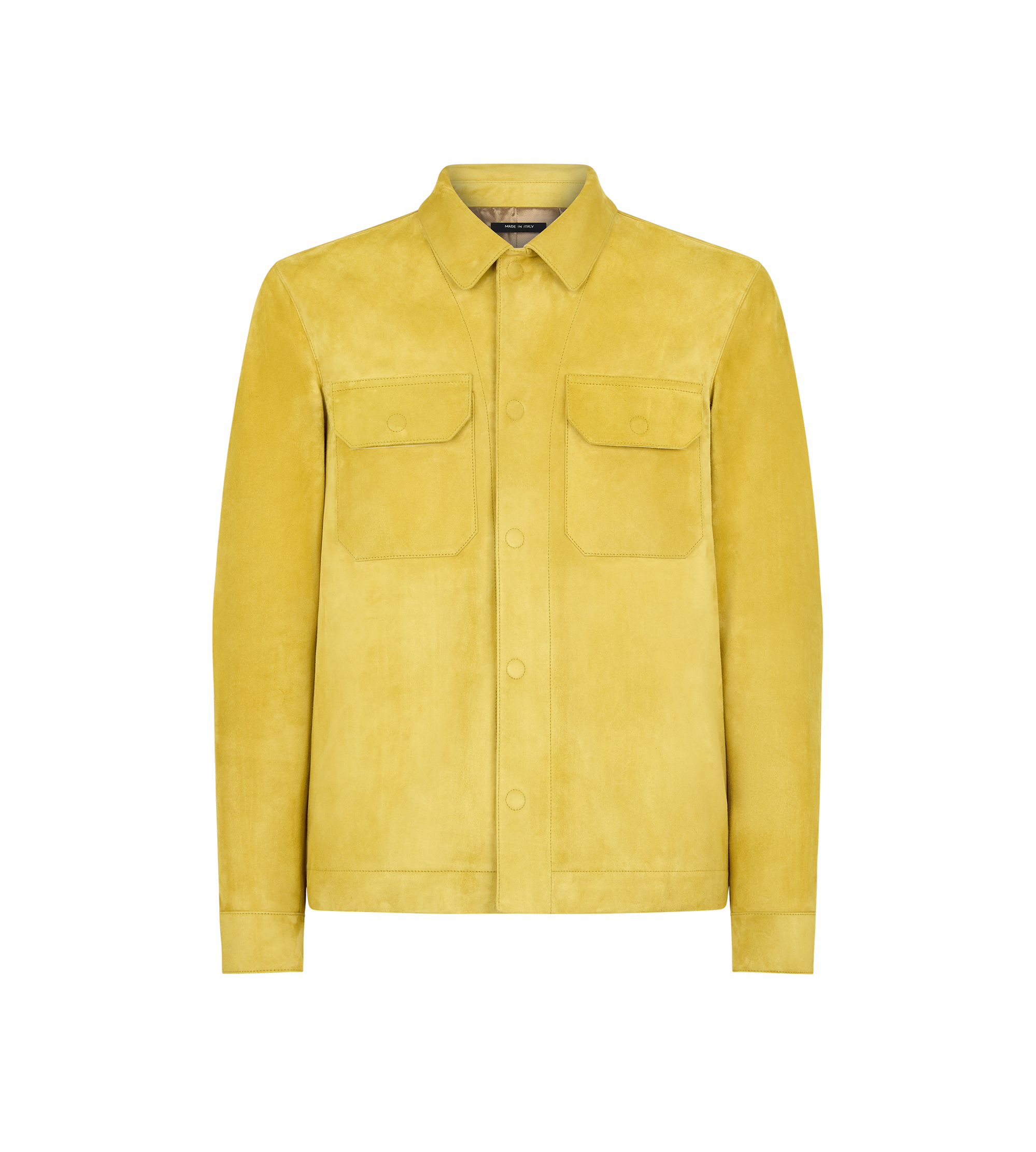 BRUSHED SUEDE OUTERSHIRT