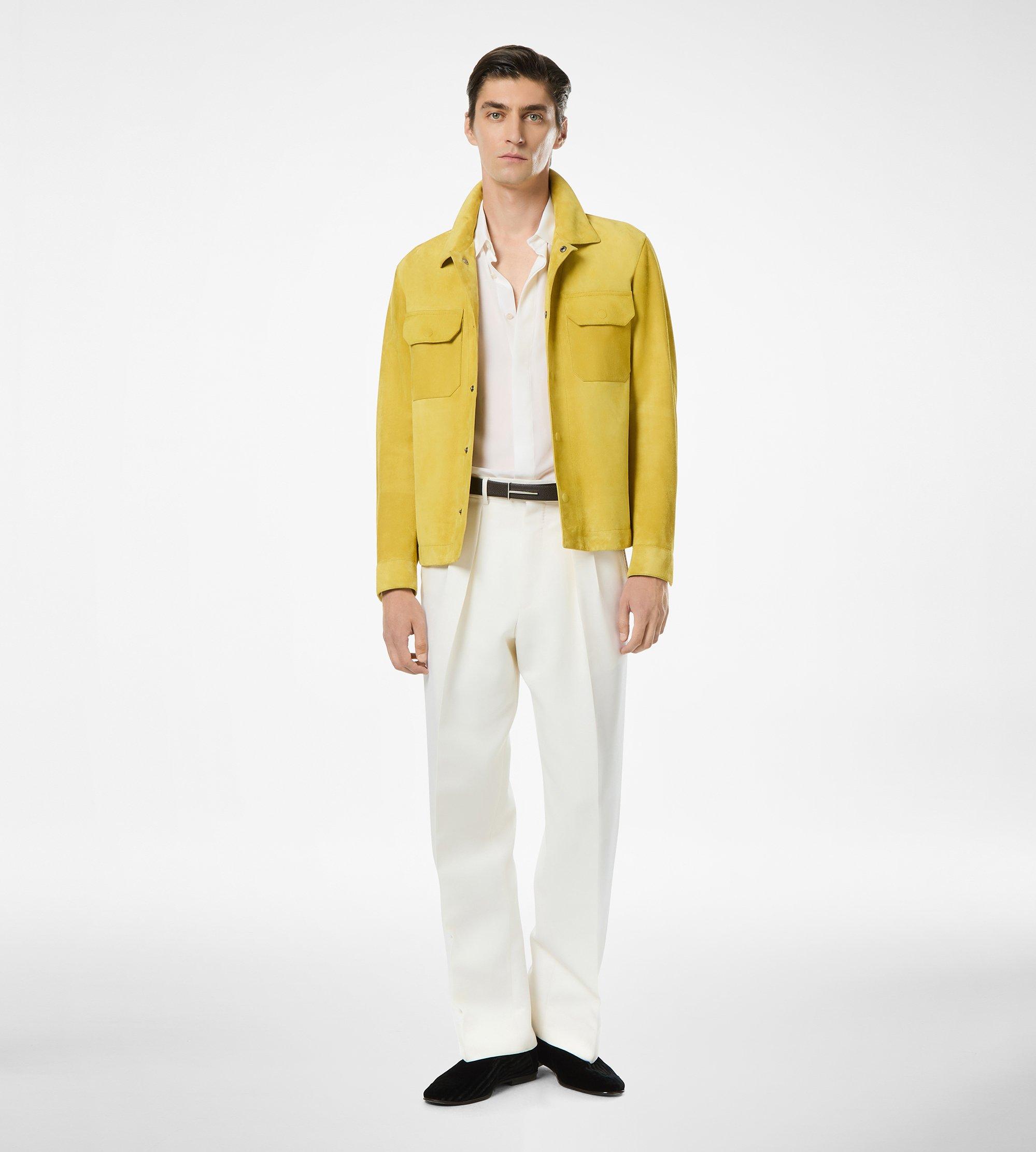 BRUSHED SUEDE OUTERSHIRT