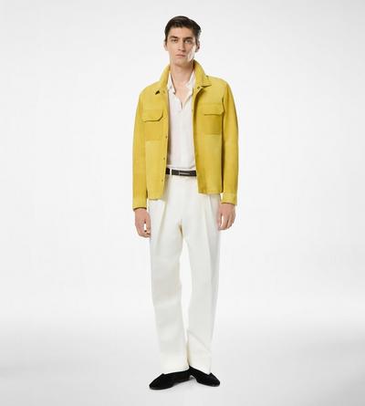 BRUSHED SUEDE OUTERSHIRT image number 2