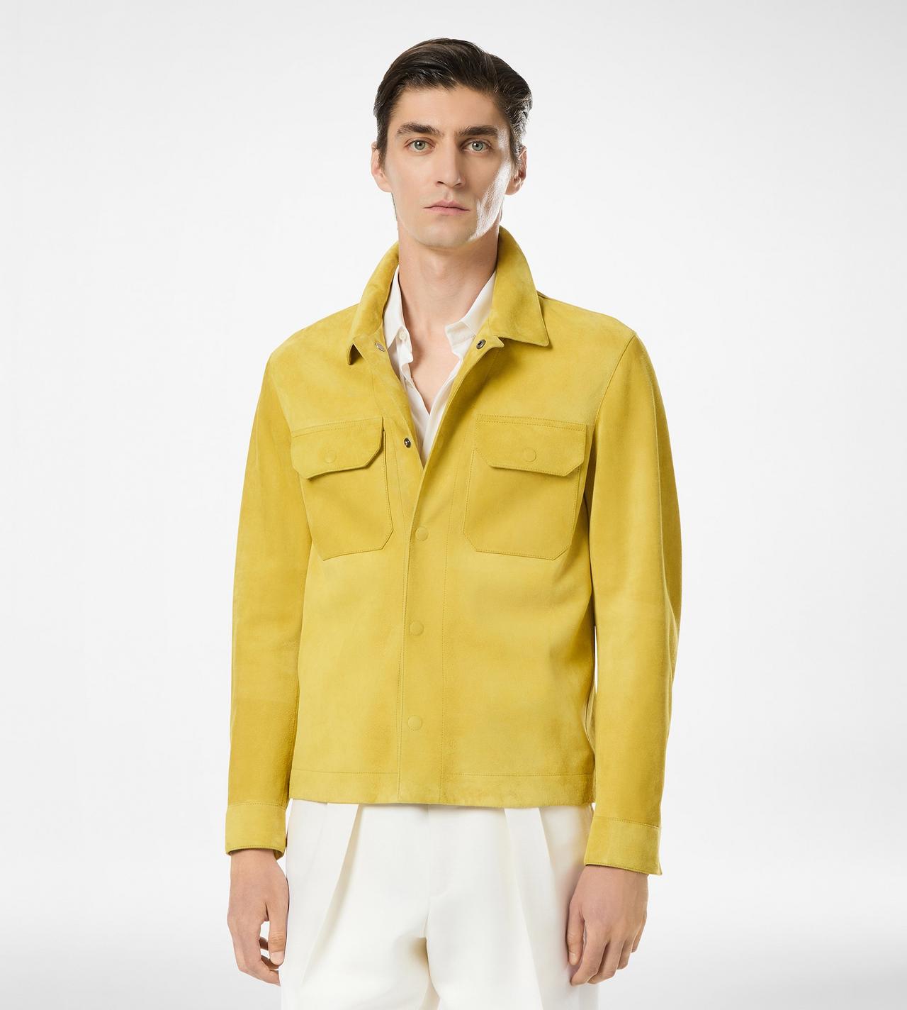 BRUSHED SUEDE OUTERSHIRT image number 3