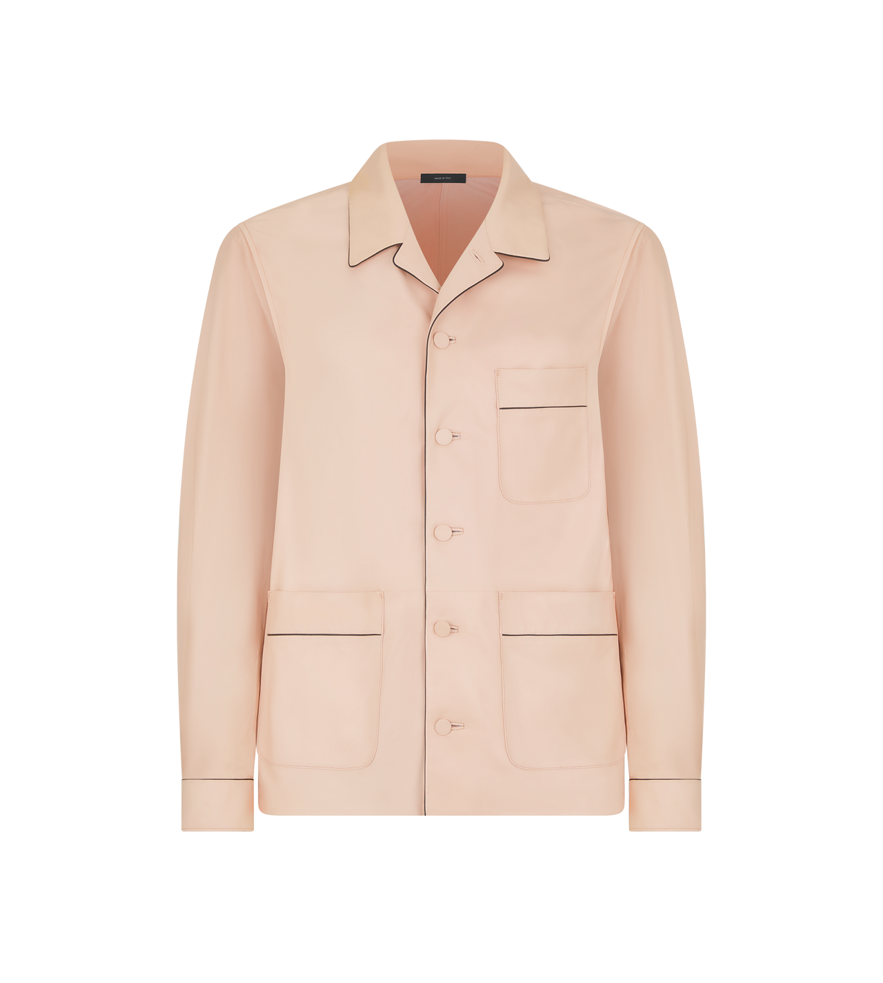 LIGHT NAPPA PAJAMA SHIRT image number 0