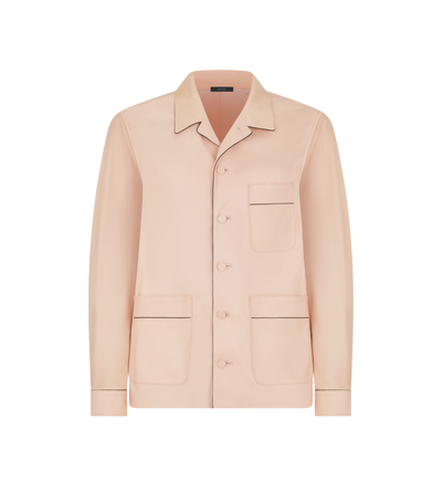 LIGHT NAPPA PAJAMA SHIRT image number 0