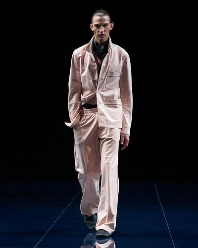 LIGHT NAPPA PAJAMA SHIRT image number 4